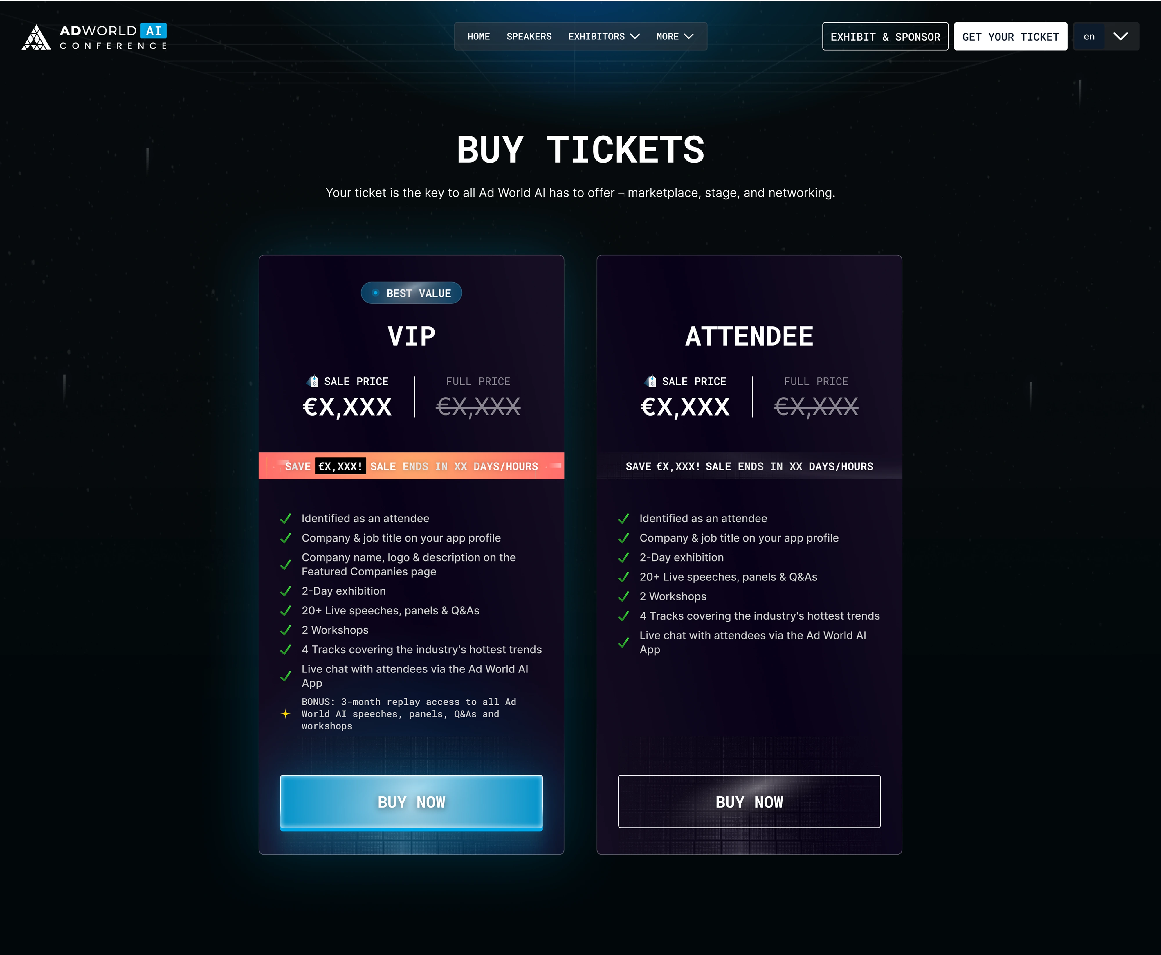 ADWAI Buy Tickets Page Image